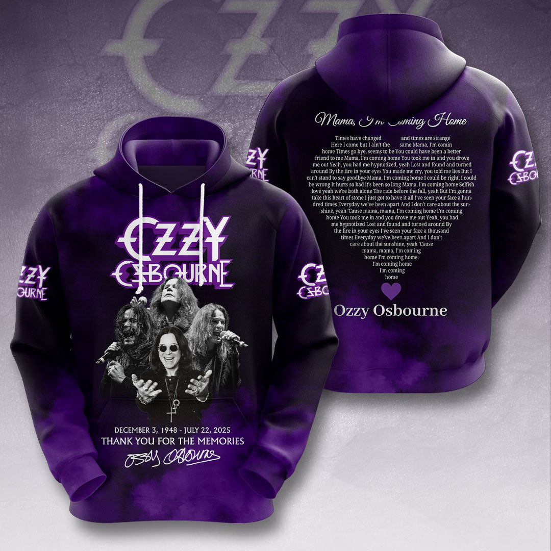 Black Sabbath x Ozzy Osbourne 3D Apparel – HOATT 12327