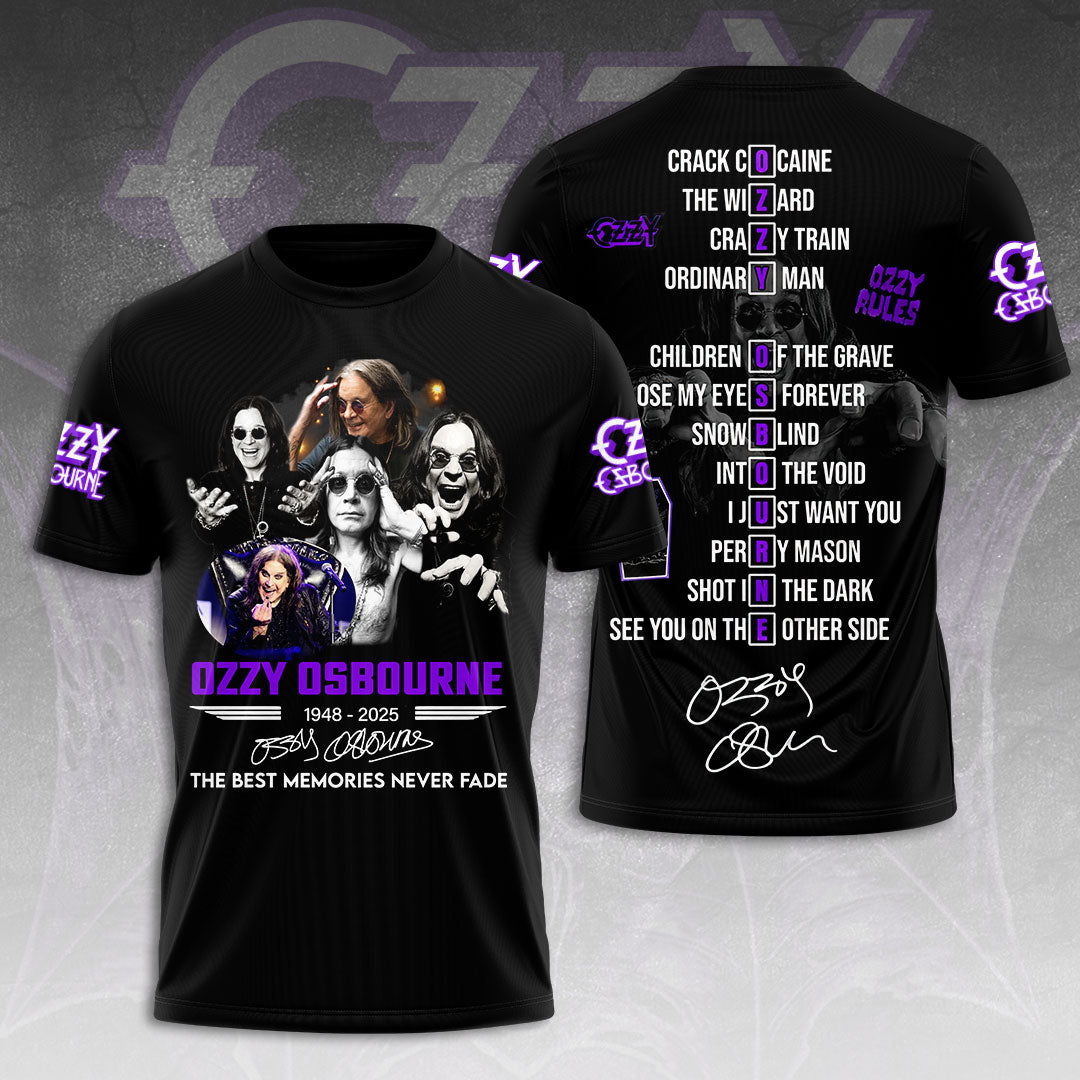 Black Sabbath x Ozzy Osbourne 3D Apparel – HOATT 12004