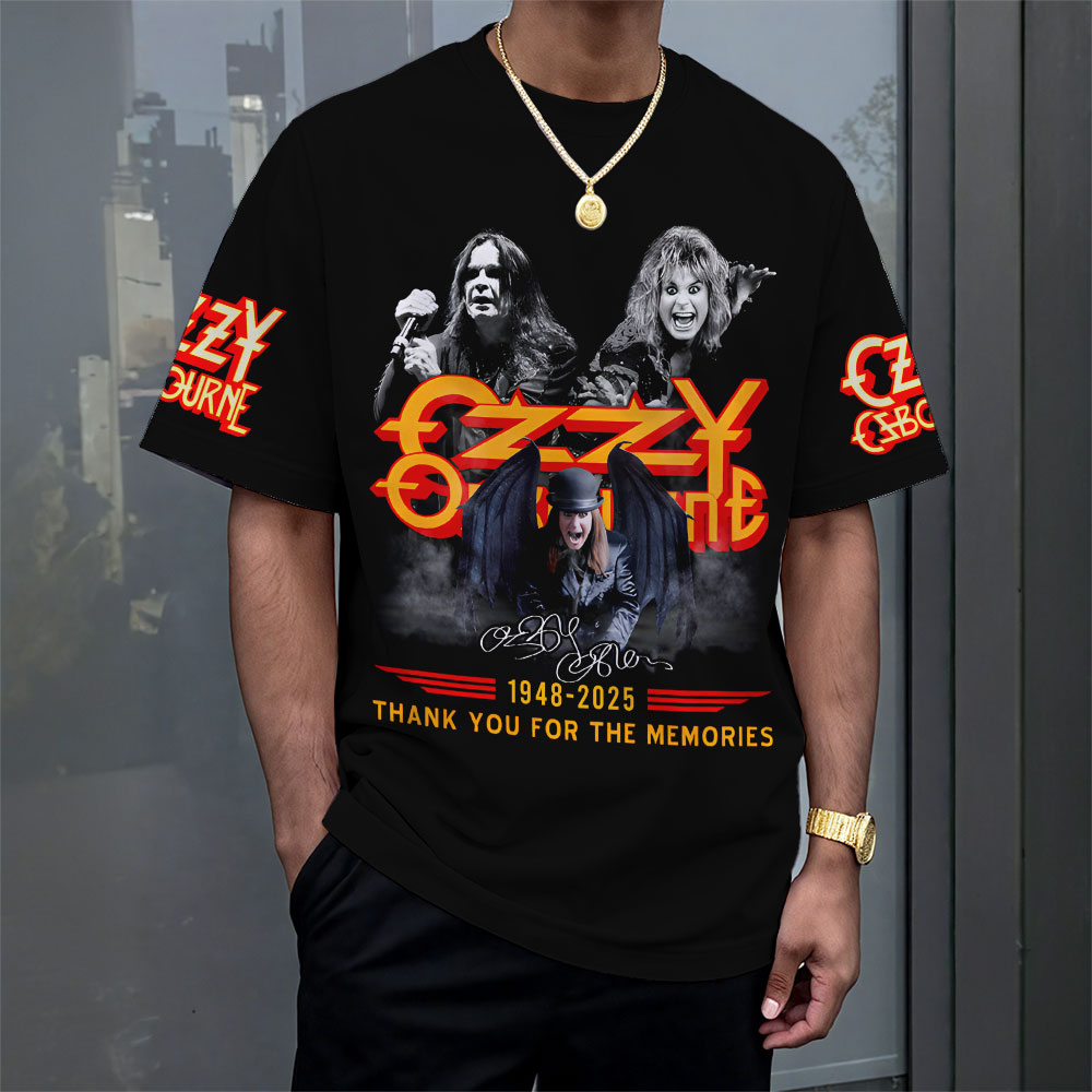 Black Sabbath x Ozzy Osbourne 3D Apparel – MAITM 12225