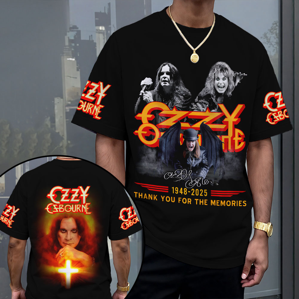 Black Sabbath x Ozzy Osbourne 3D Apparel – MAITM 12225