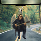 Black Sabbath x Ozzy Osbourne Custom shape 2-sided Acrylic Car Ornament – HOATT12507