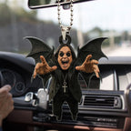 Black Sabbath x Ozzy Osbourne Custom shape 2-sided Acrylic Car Ornament – HOATT12498