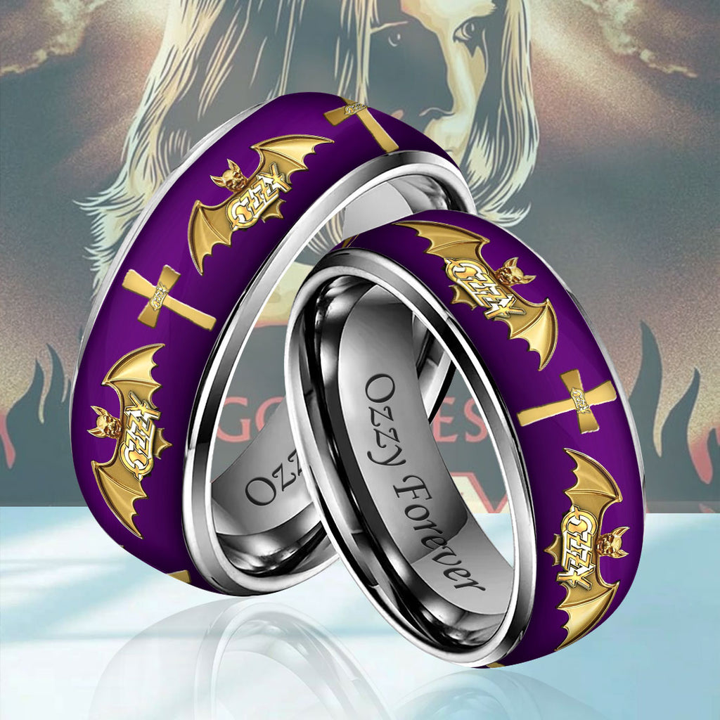 Black Sabbath x Ozzy Osbourne Custom Alloy Ring – HOATT 12008