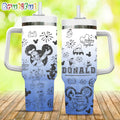 Blue Donald Making Magical Memories Together Stanley Tumbler 40oz, Disney Stanley Tumbler