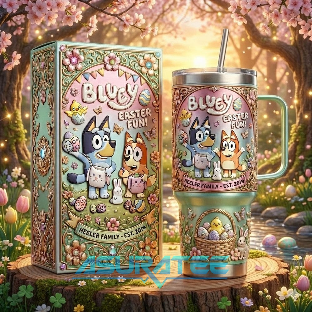 Bluey Happy Easter Day 2026 Limited Edition YETI Tumbler