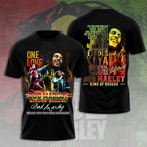 Bob Marley 3D Apparel – VANDH 2507