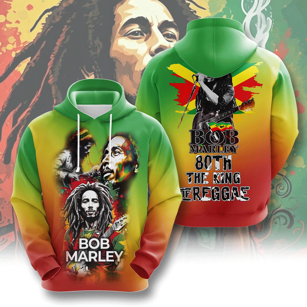 Bob Marley 3D Apparel – ANHNV 5995