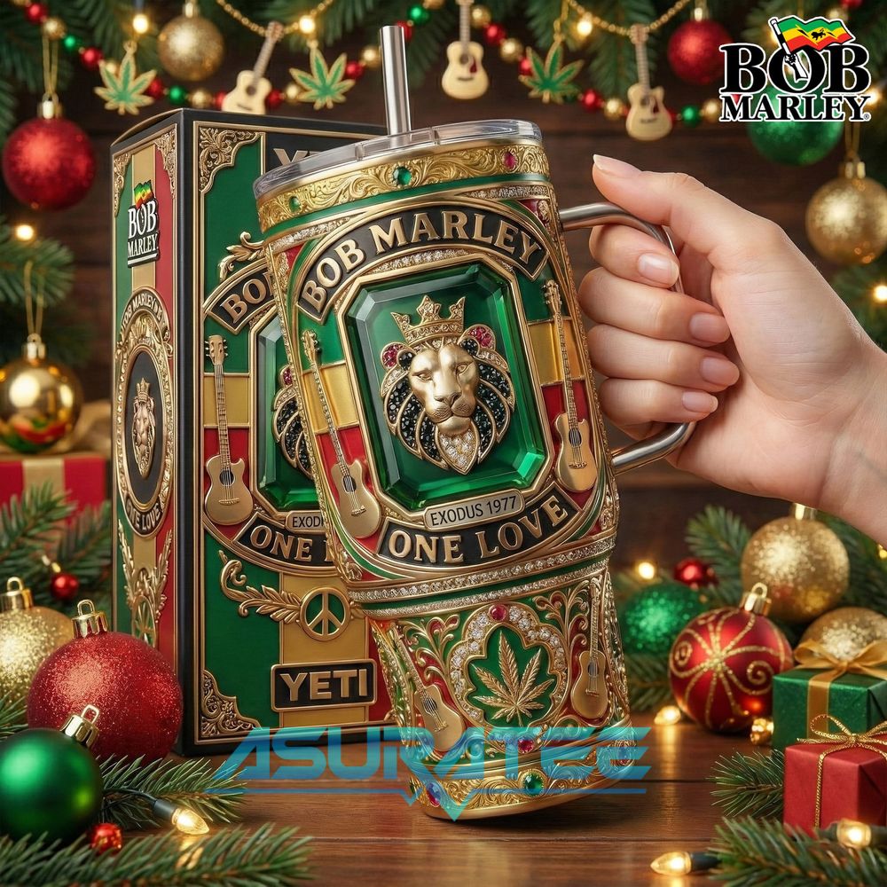 Bob Marley One Love Limited Edition YETI Tumbler