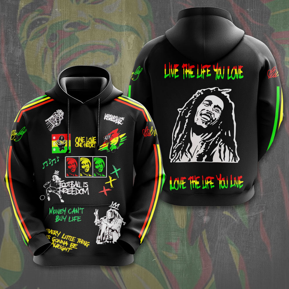 Bob Marley 3D Apparel – VANDH 1683
