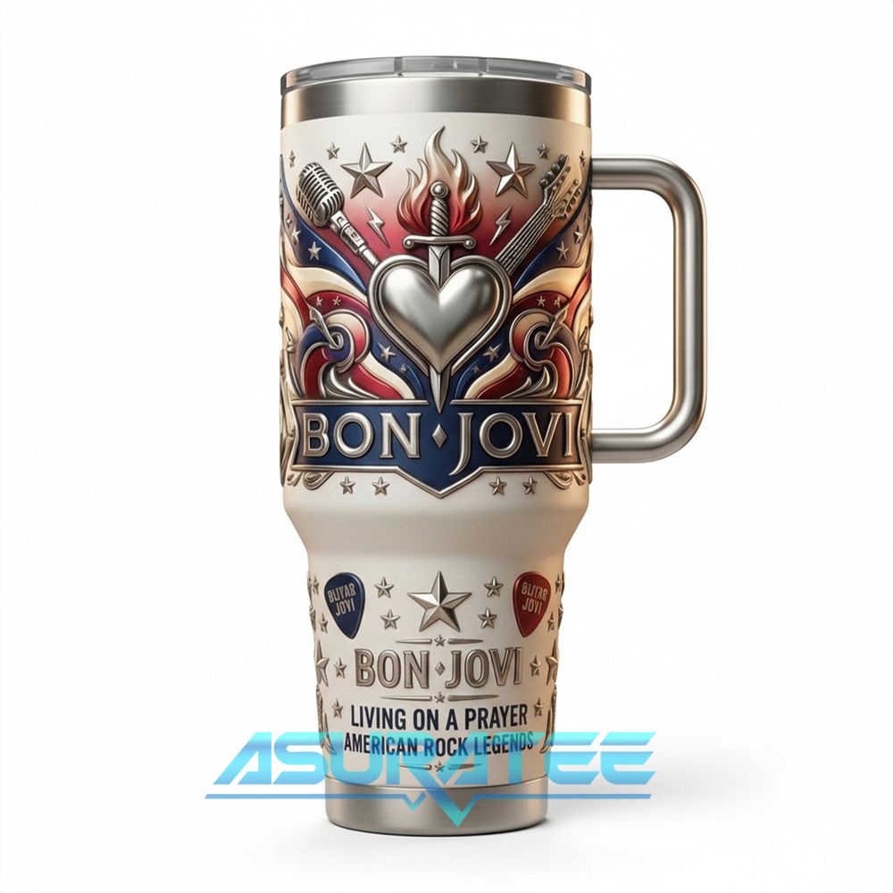 Bon Jovi American Rock Legends 2026 YETI Tumbler