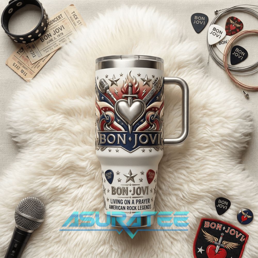 Bon Jovi American Rock Legends 2026 YETI Tumbler