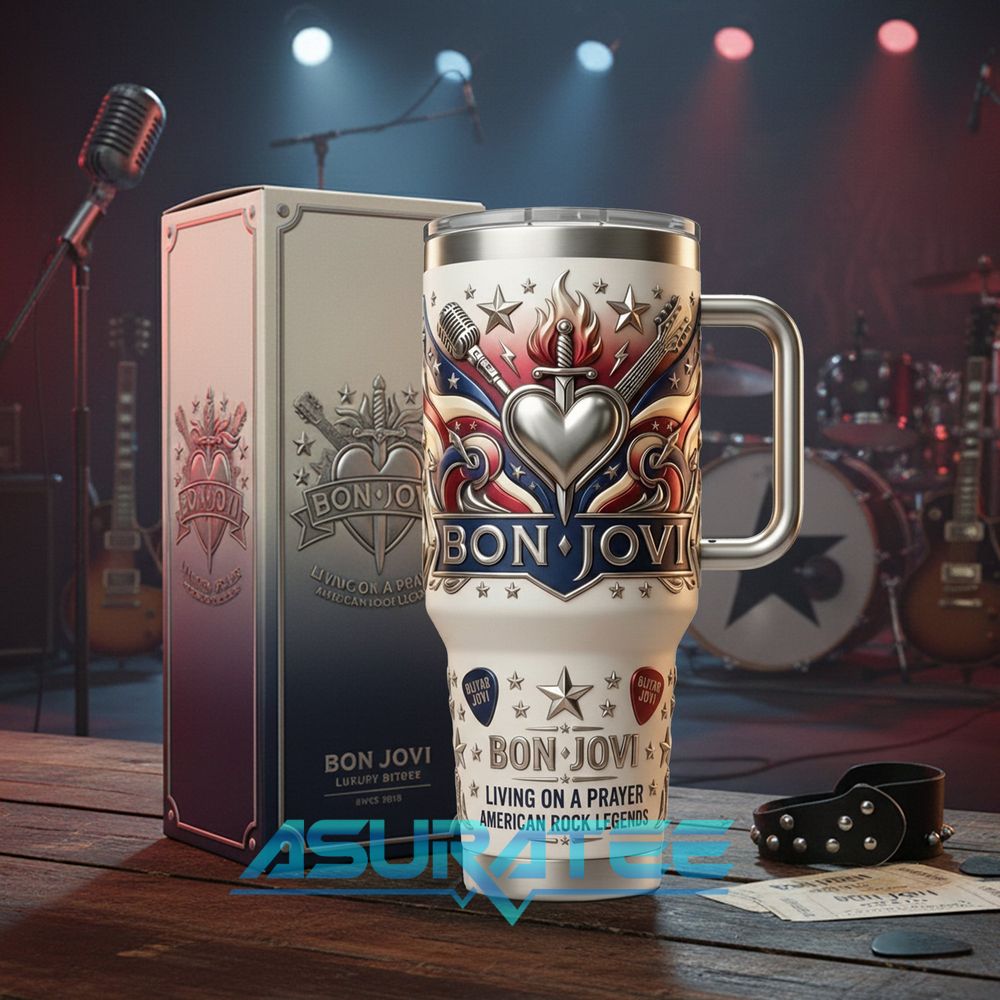 Bon Jovi American Rock Legends 2026 YETI Tumbler