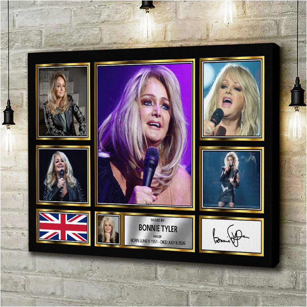 Bonnie Tyler Rectangle Canvas With Inner Frame – HOATT19872