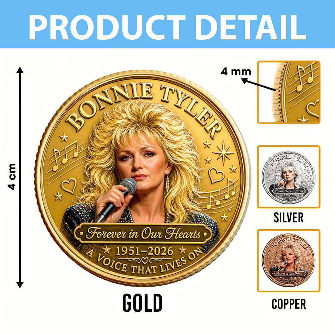 Bonnie Tyler Commemorative Coin – HOATT19871