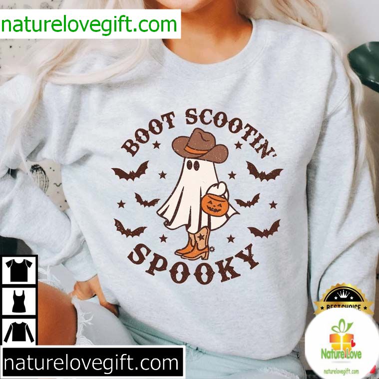 Spooky Boot Scoot Halloween T-Shirt