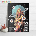 Bossanova Trompe Le Monde Tour 2024 For Pixies Wall Art Poster Canvas
