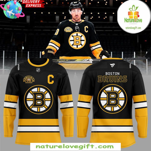 Boston Bruins 100th Anniversary Jersey Limited Edition Hockey