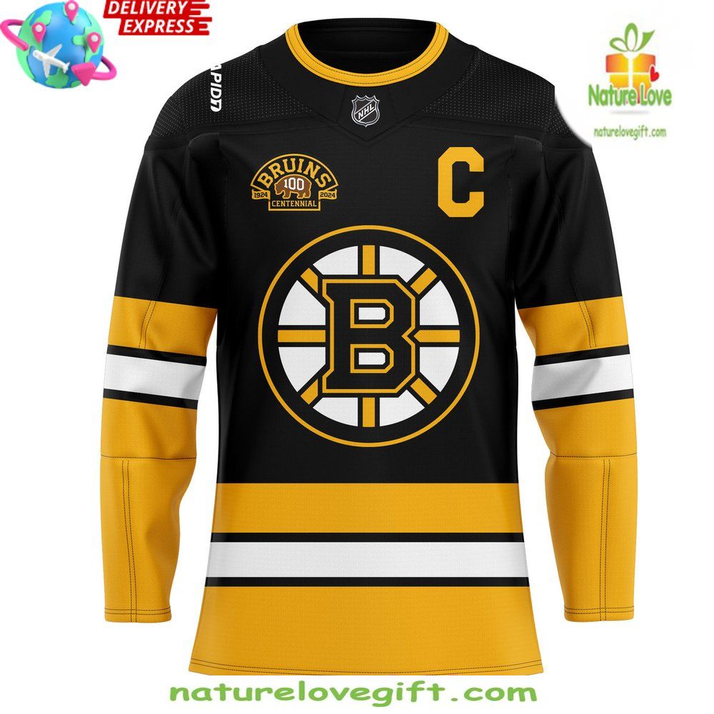 Boston Bruins 100th Anniversary Jersey Limited Edition Hockey
