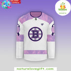 Boston Bruins 2026 Hockey Fights Cancer Jersey