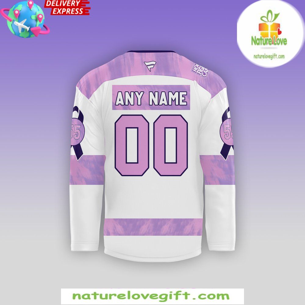 Boston Bruins 2026 Hockey Fights Cancer Jersey