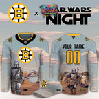Boston Bruins Star Wars Night 2026 Limited Personalized Hockey Jersey