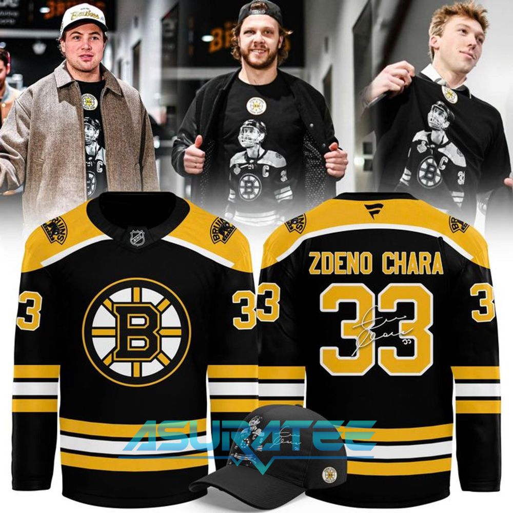 Boston Bruins x Zdeno Chara 2026 Limited Edition Hockey Jersey