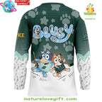 Bluey and Bingo Boston Fleet Special Jersey Kids