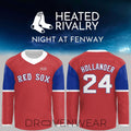 Boston Red Sox X Heated Rivalry Shane Hollander #24 Fan Hockey Jersey