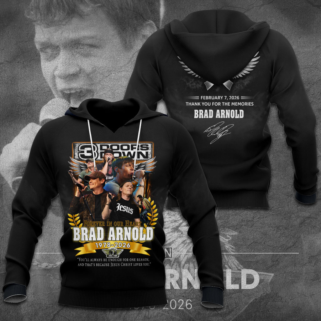 3 Doors Down x Brad Arnold 3D Apparel – GNE5168