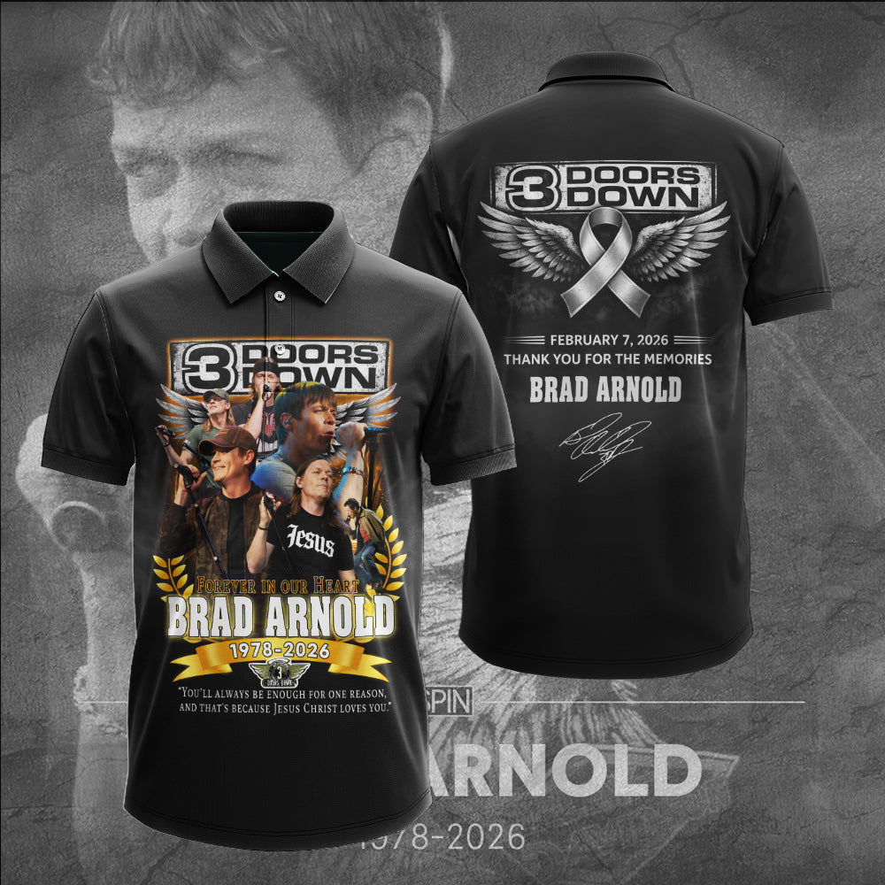 3 Doors Down x Brad Arnold 3D Apparel – GNE5168