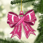 Breast Cancer Awareness Custom Shape 2-Side Printed Acrylic Ornament – HOATT 6694