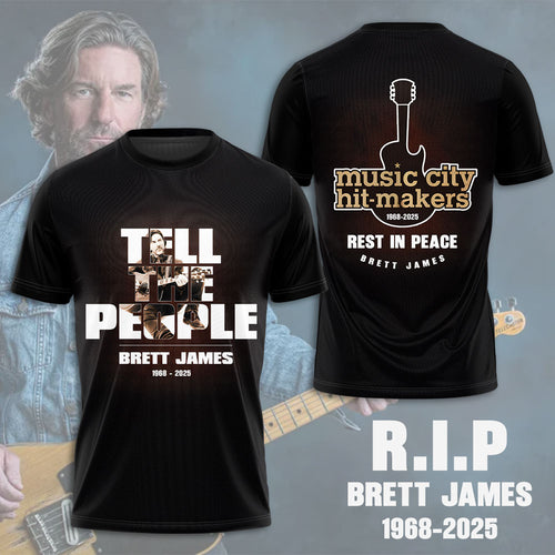 Brett James RIP 2025 3D Apparel – GNE4444