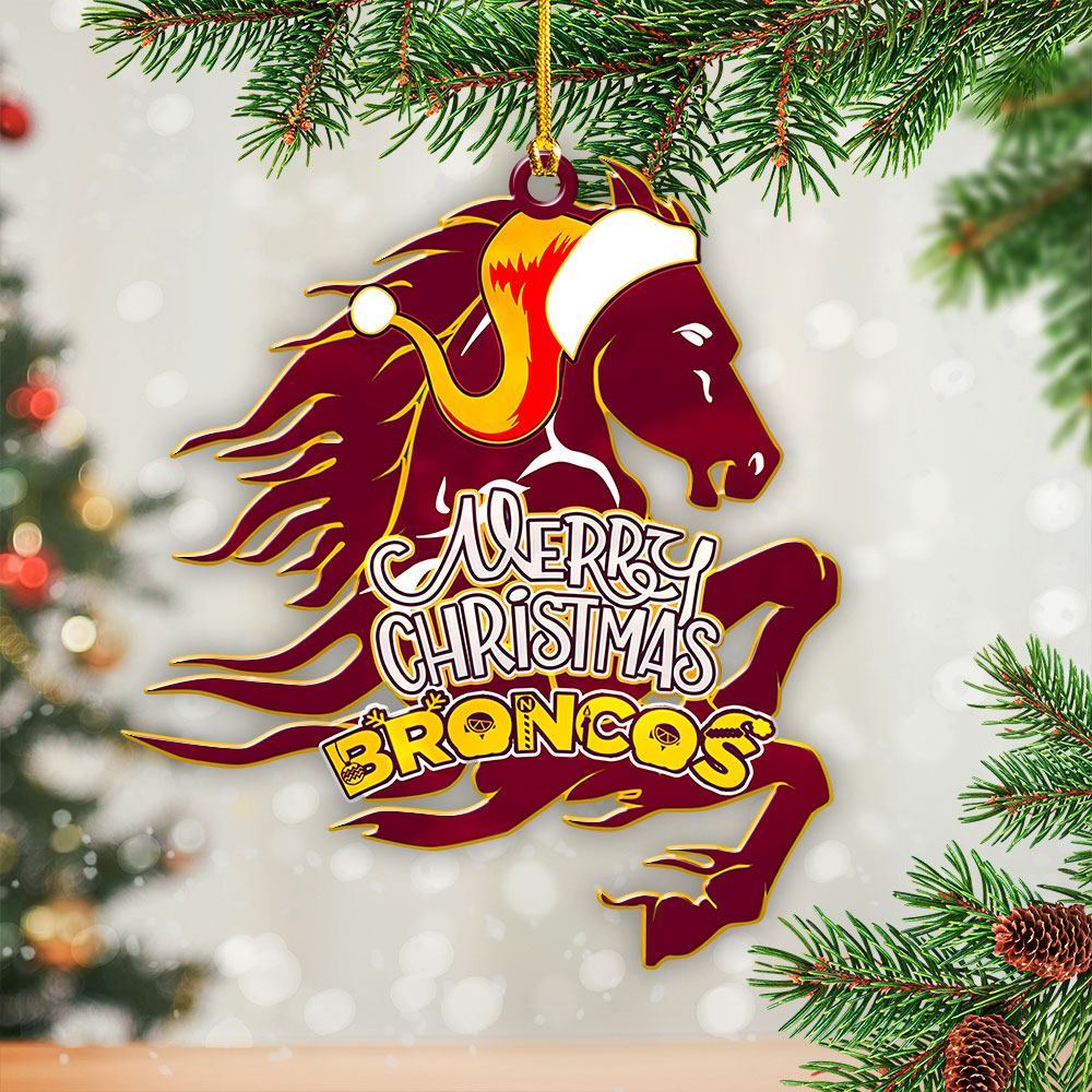 Brisbane Broncos Custom Shape 2-Side Printed Acrylic Ornament – HOATT 6605