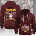 Brisbane Broncos 2025 Premiers 2D Quarter Zip Hoodie – MAITM13294