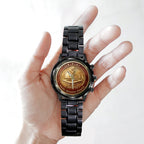 Brisbane Broncos 2025 Premiership Black Stainless Steel Watch – TANTN17611