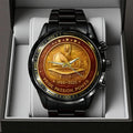 Brisbane Broncos 2025 Premiership Black Stainless Steel Watch – TANTN17611
