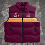 Brisbane Broncos 2025 Premiership 3D Sleeveless Down Jacket – TANTN17684