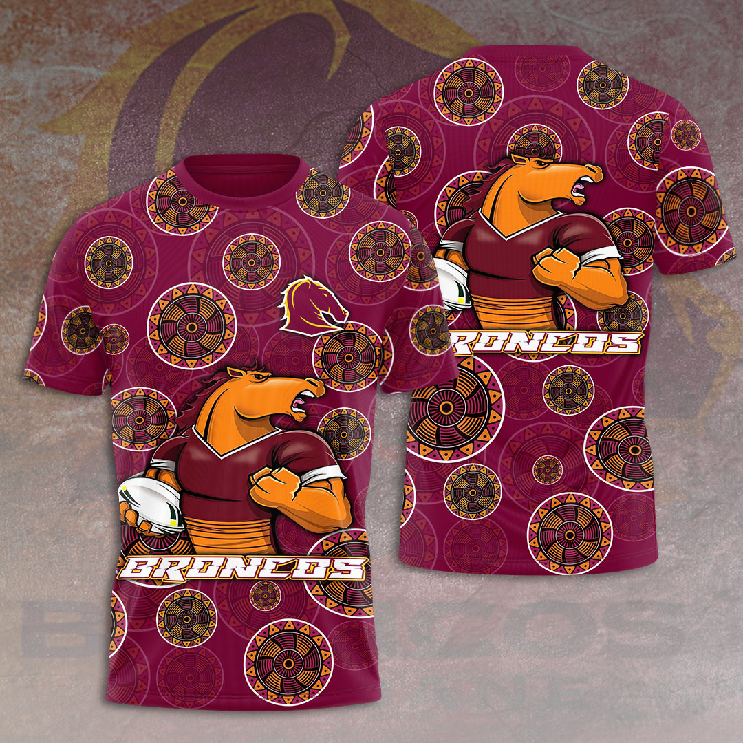 Brisbane Broncos 3D Apparel – VANDH 4090