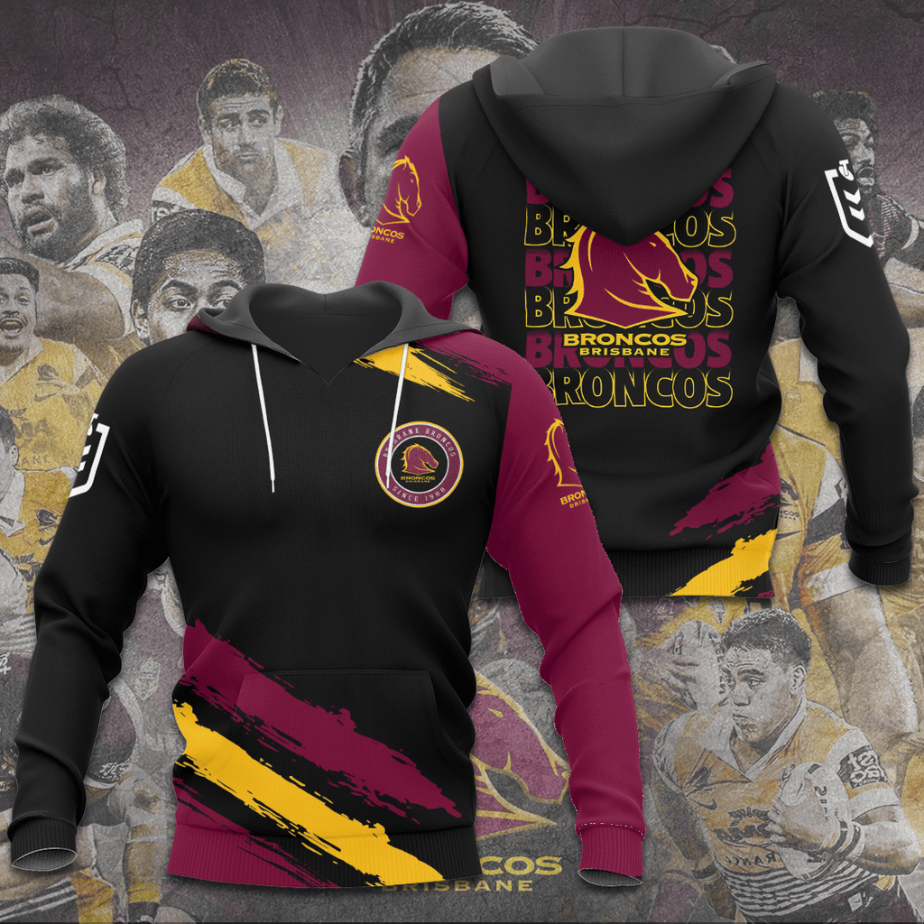 Brisbane Broncos 3D Apparel – TANTN 4945
