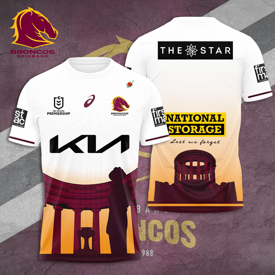 Brisbane Broncos 3D Apparel – TANTN 6064