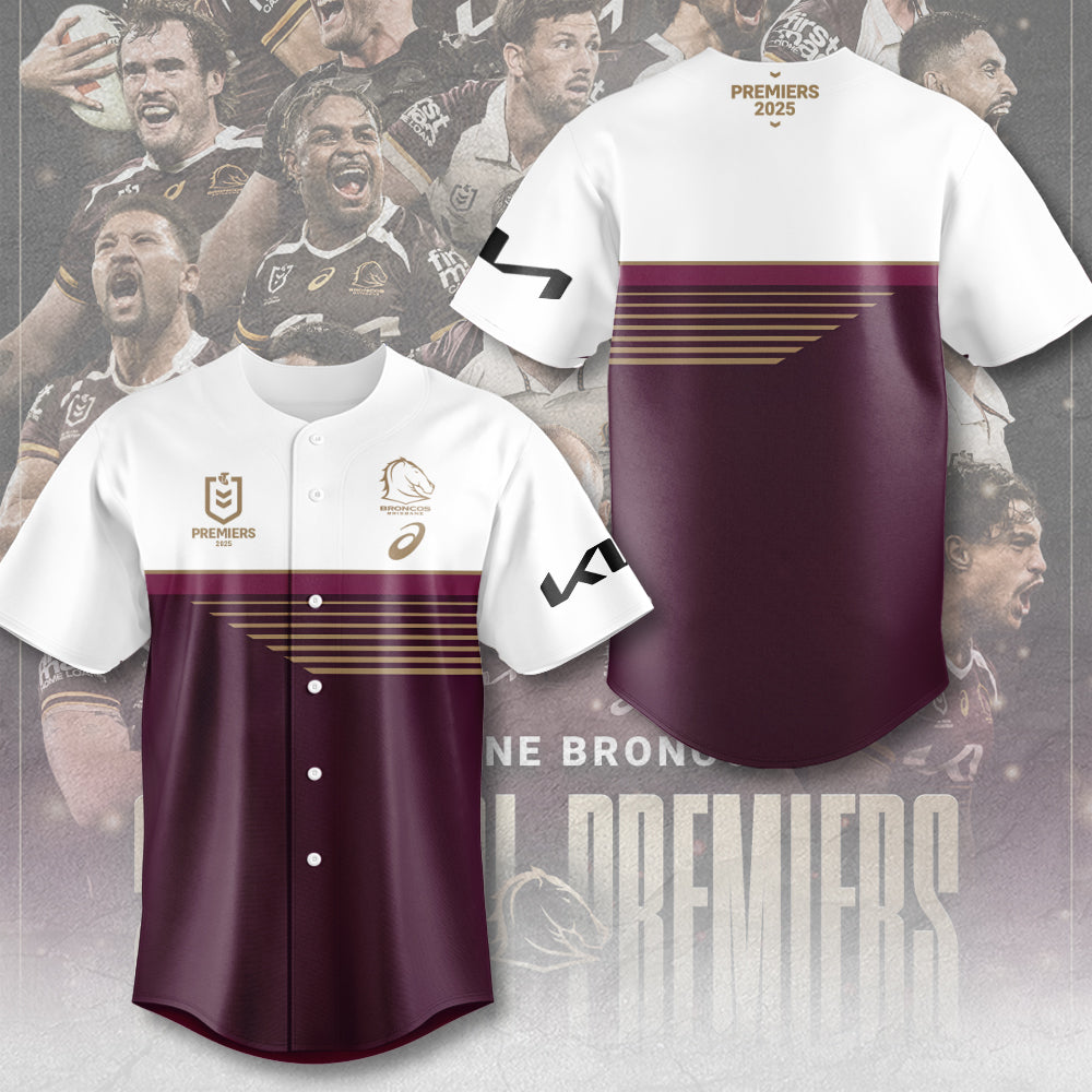 Brisbane Broncos Baseball Jersey – MAITM13332