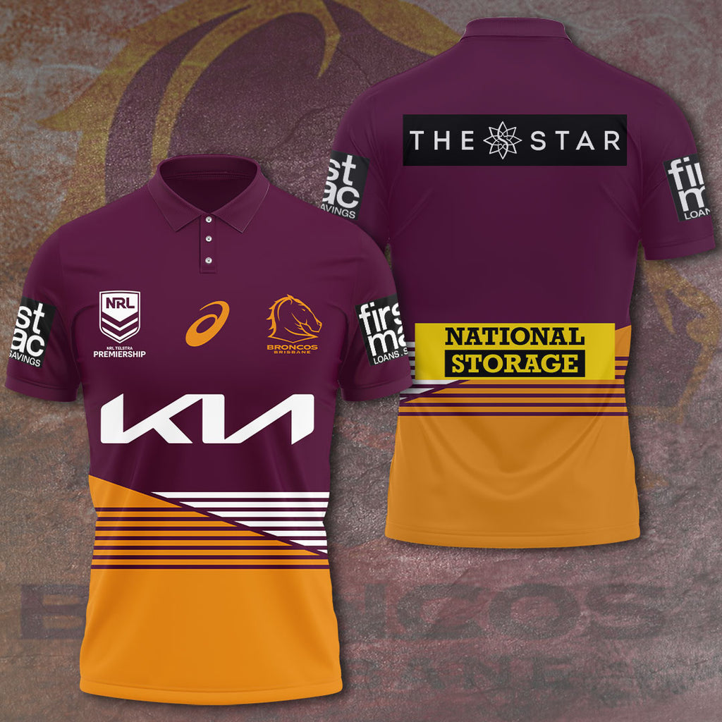 Brisbane Broncos 3D Apparel – VANDH 633