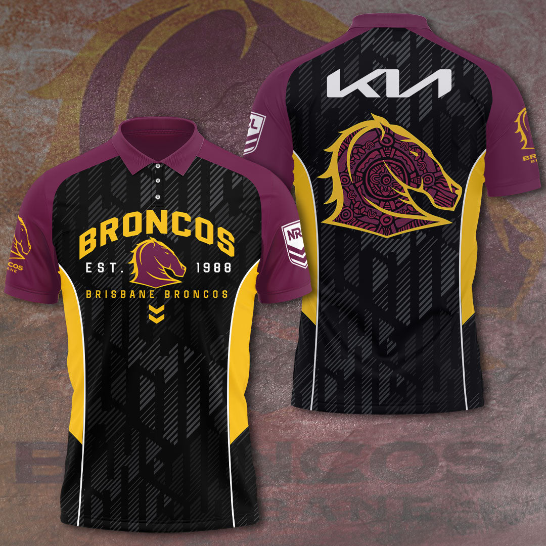 Brisbane Broncos 3D Apparel – VANDH 861