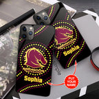 Personalized Brisbane Broncos Phone Case – VANDH 3509