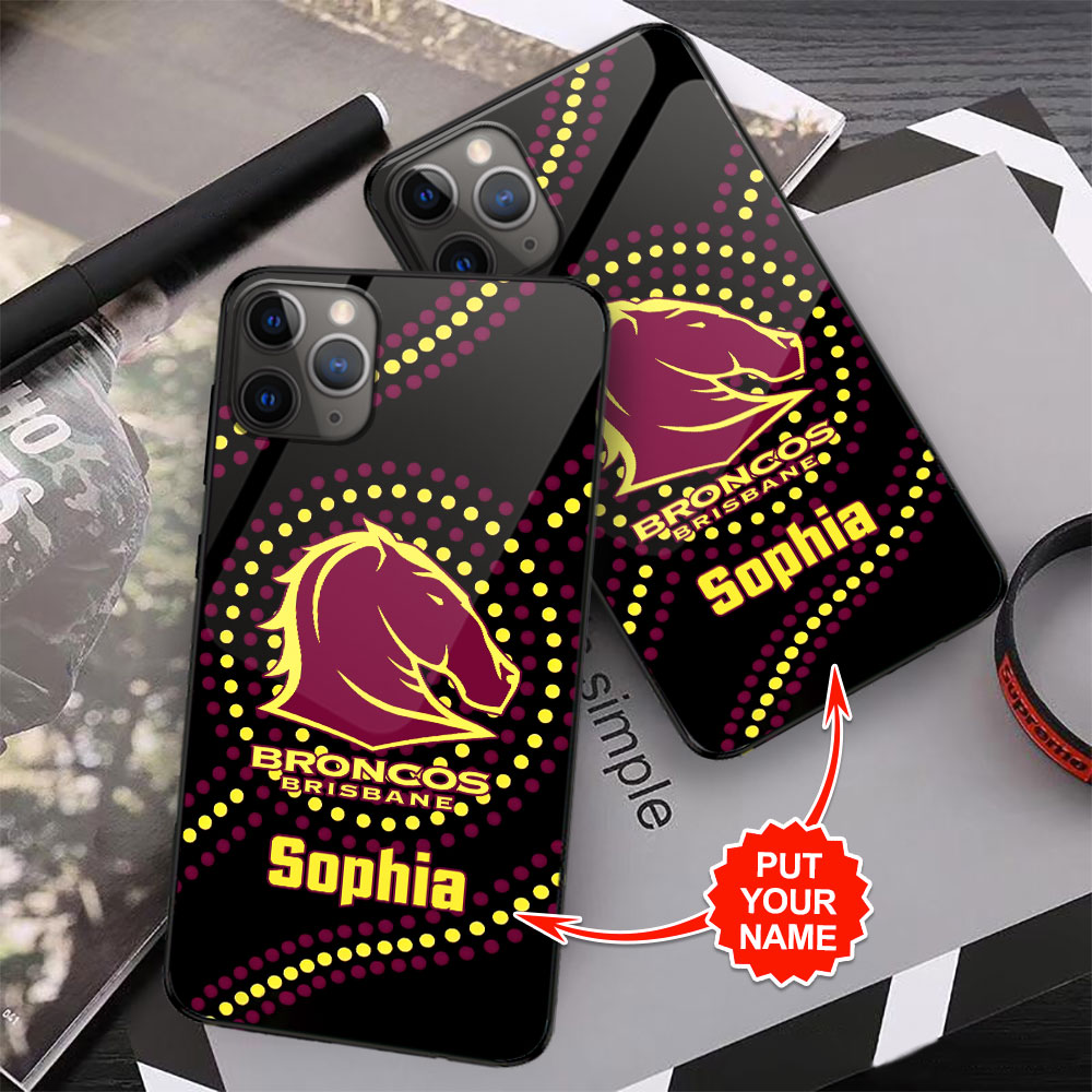 Personalized Brisbane Broncos Phone Case – VANDH 3509
