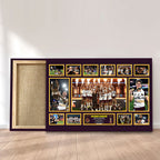 Brisbane Broncos Premiers 2025 Rectangle Canvas With Inner Frame – TANTN17901