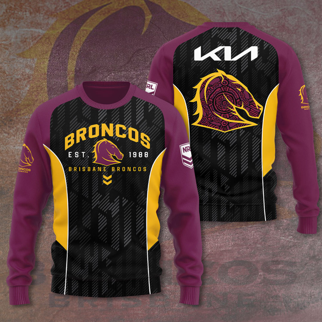 Brisbane Broncos 3D Apparel – VANDH 861
