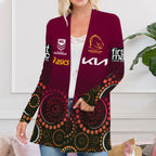 Brisbane Broncos Women's Patch Pocket Cardigan – VANDH 476