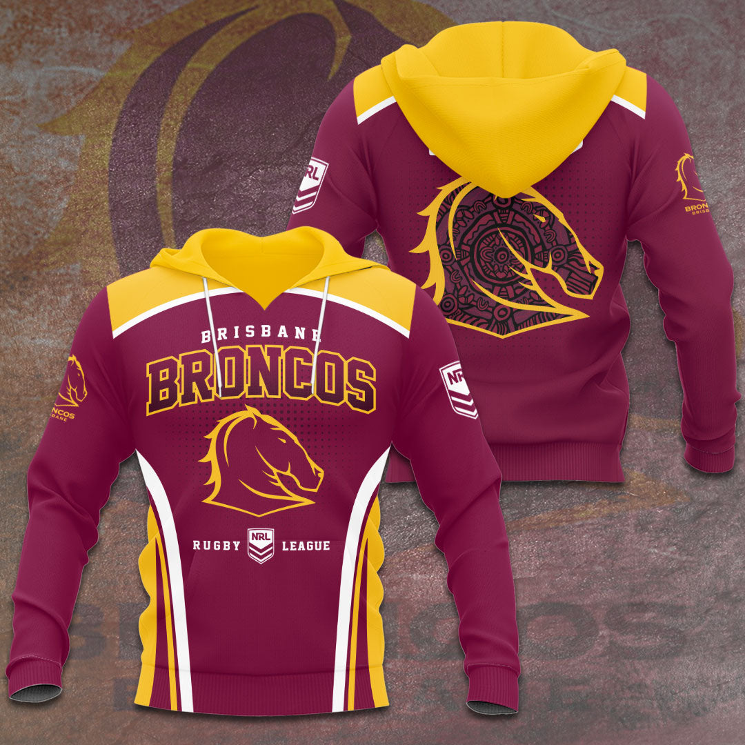 Brisbane Broncos 3D Apparel – VANDH 862