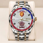 Brisbane Lions 2026 AFL Premiers Alloy Luxury Quartz Watch – TANTN25839